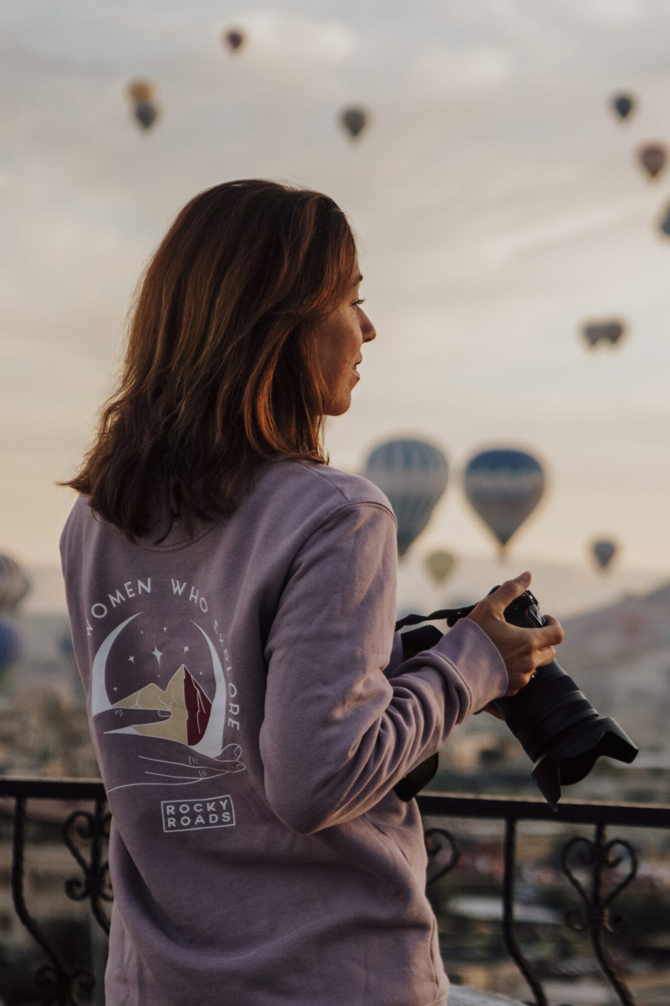 Rocky Roads | Sweater Rocky Roads Travel | Maat M - SAGE GROEN Sweater Rocky Roads Travel | Maat M - SAGE GROEN